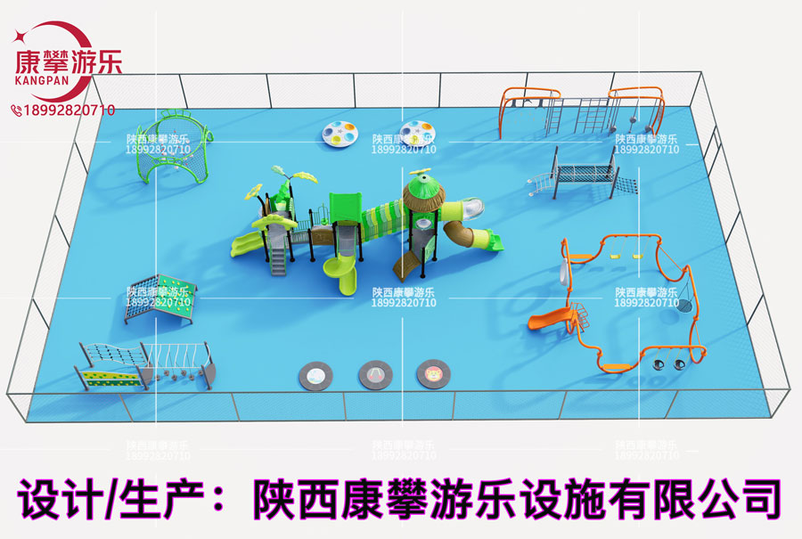 榆林某煤矿小区儿童游乐