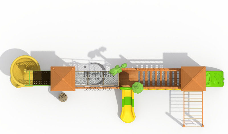 木质滑梯