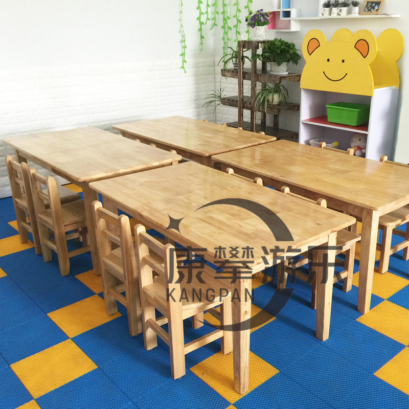 幼儿园实木桌椅