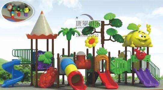 大自然森林系列幼儿园滑梯