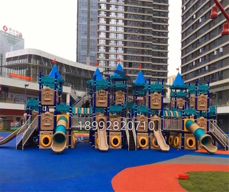 小区儿童城堡滑梯定制 小区儿童城堡滑梯定制