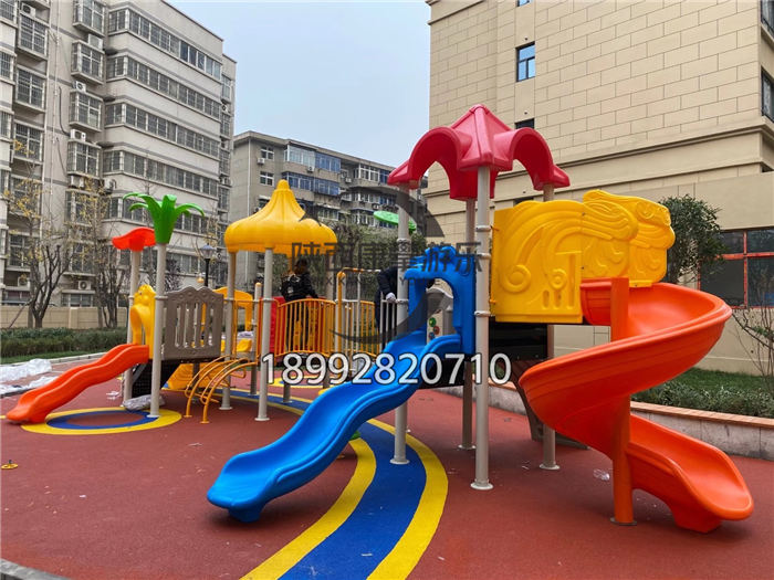 小区组合滑梯案例 小区组合滑梯案例