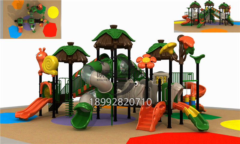 幼儿园滑梯