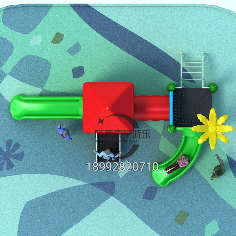 儿童组合滑梯效果图 儿童组合滑梯效果图