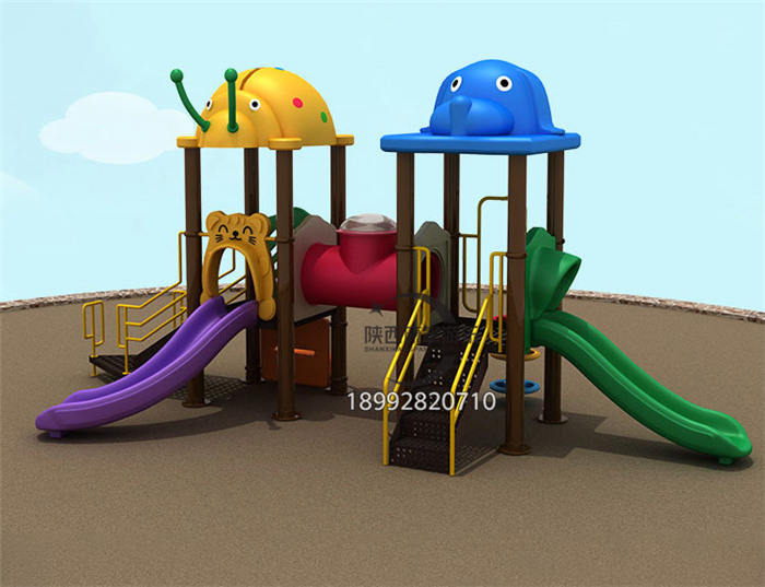 幼儿园滑梯-动物滑梯