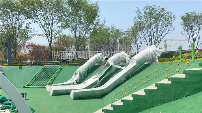 西安高新区永安渠海绵城市公园案例