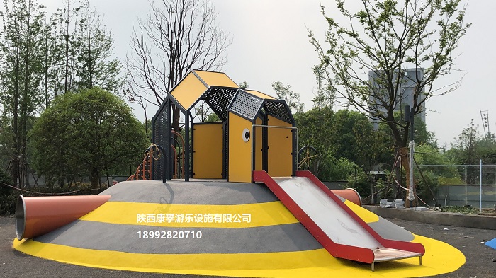 大型户外儿童组合滑梯