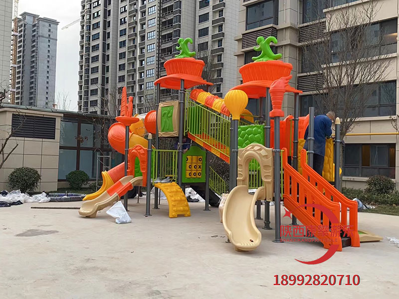 陕西礼泉县儿童户外游乐设施案例