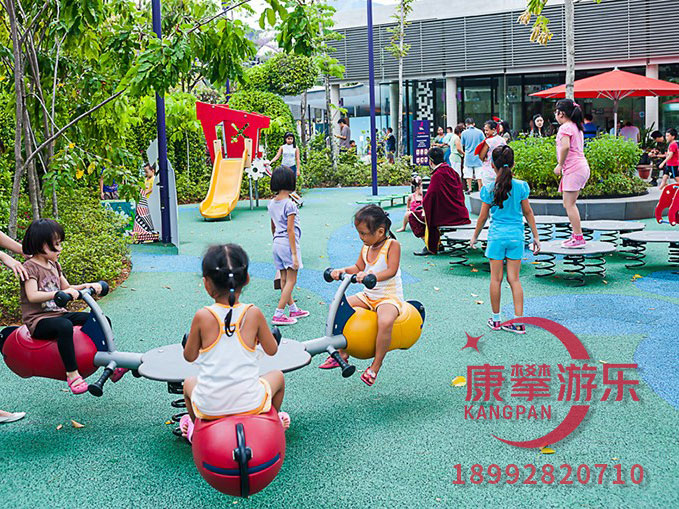 公园儿童无动力游乐设施