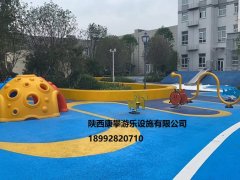 西安户县庞光镇小区户外儿童乐园案例