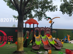 渭南大荔幼儿园户外攀爬架大型组合滑梯