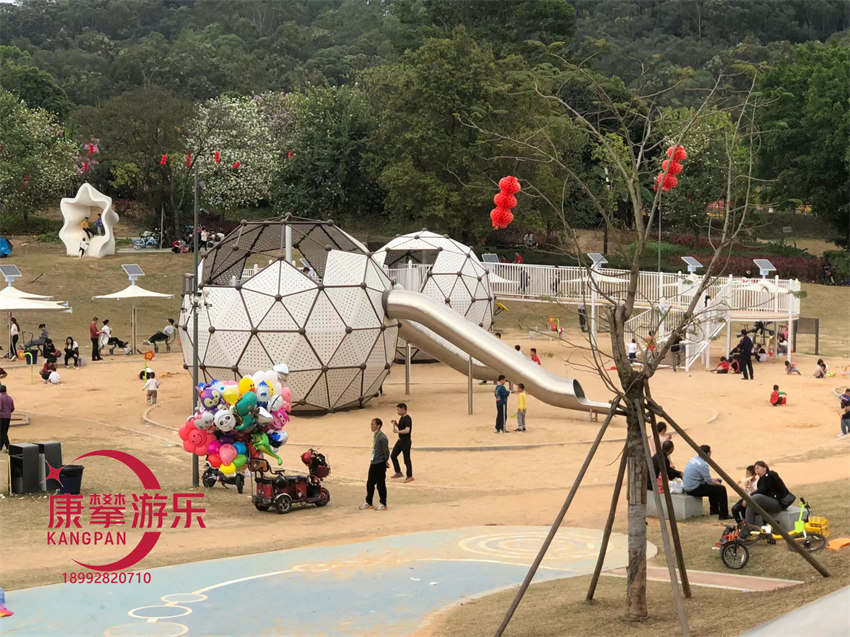 不锈钢滑梯 不锈钢滑梯