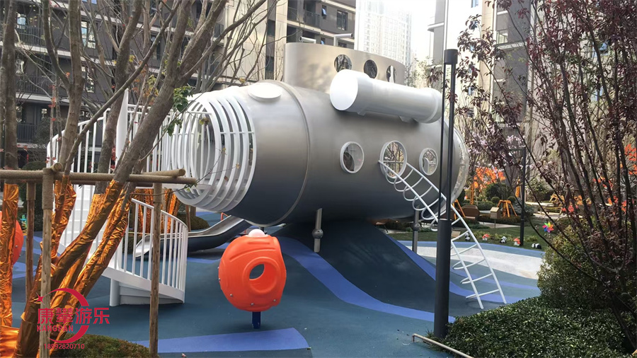不锈钢滑梯 不锈钢滑梯