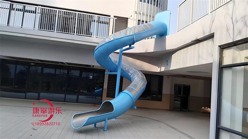 不锈钢滑梯 不锈钢滑梯