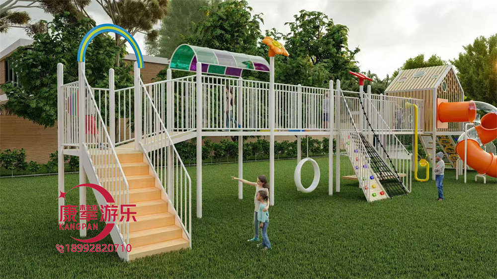 幼儿园户外大型儿童廊架