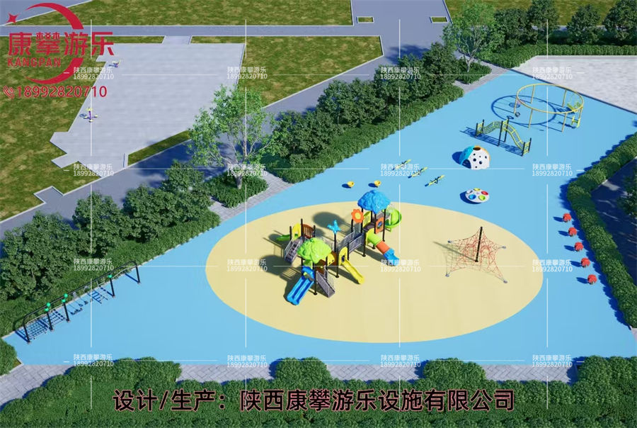 渭南高新区中心广场儿童