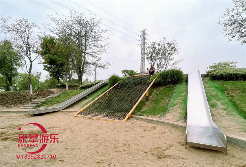 不锈钢滑梯组合