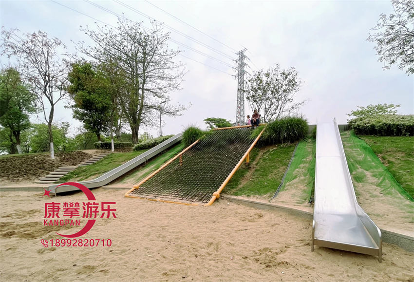 不锈钢滑梯 不锈钢滑梯