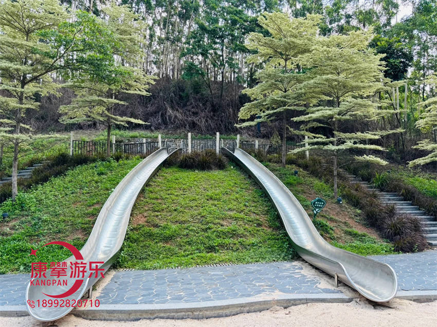 不锈钢滑梯 不锈钢滑梯