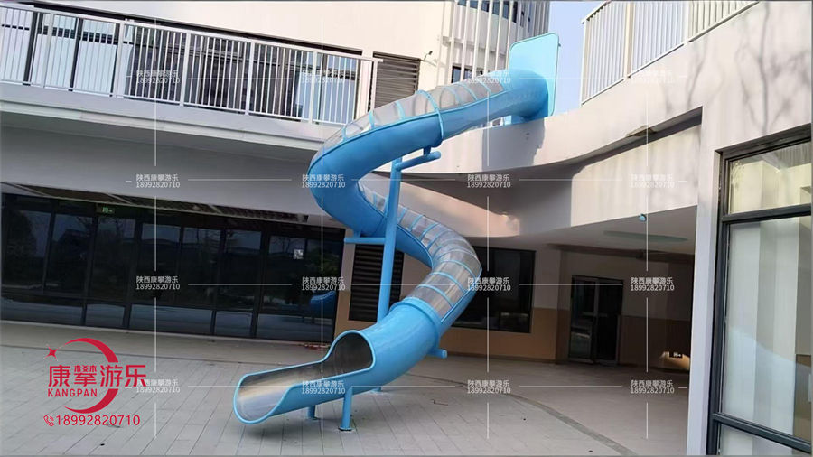 不锈钢滑梯 不锈钢滑梯