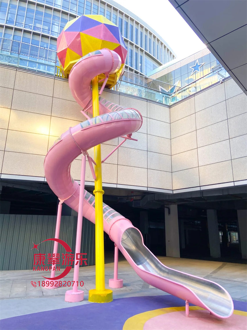 不锈钢滑梯 不锈钢滑梯