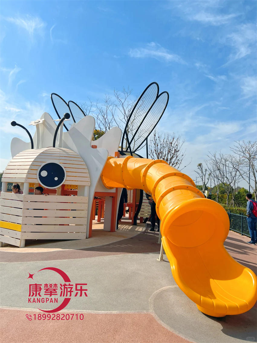 公园户外非标组合滑梯