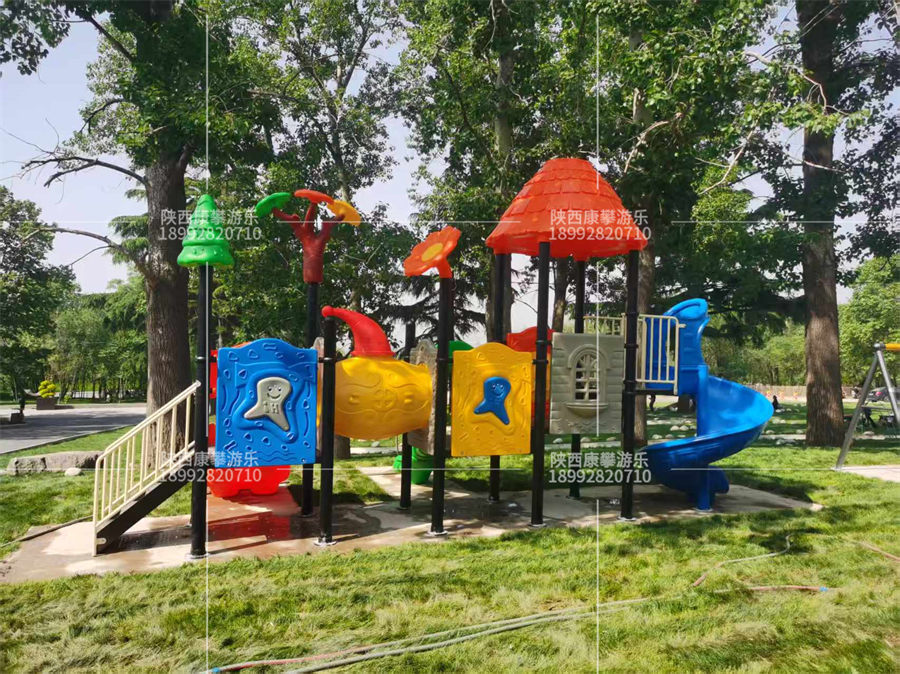 西安小区组合滑梯