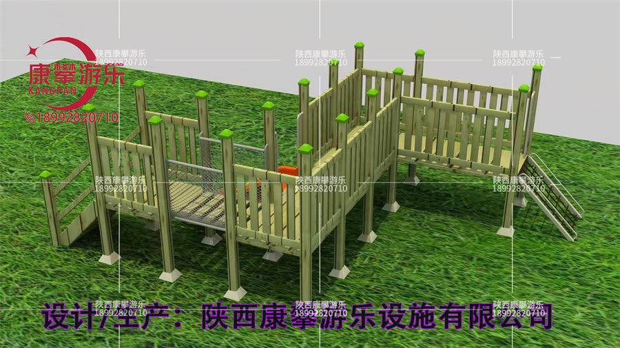 户外木质拓展组合
