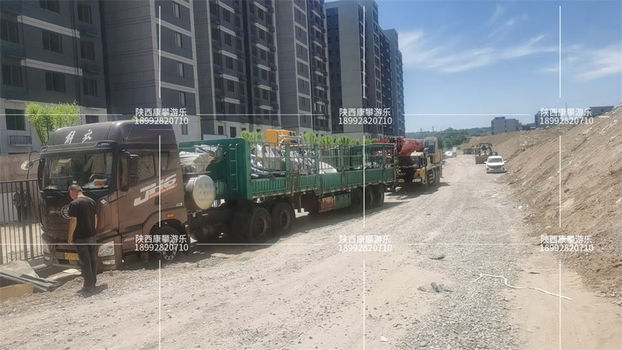 榆林小区非标环形秋千案例
