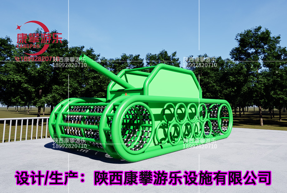 甘肃酒泉瓜洲县坦克造型